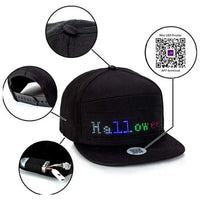 Bluetooth LED Cap with Detachable Screen