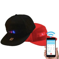 Bluetooth LED Cap with Detachable Screen