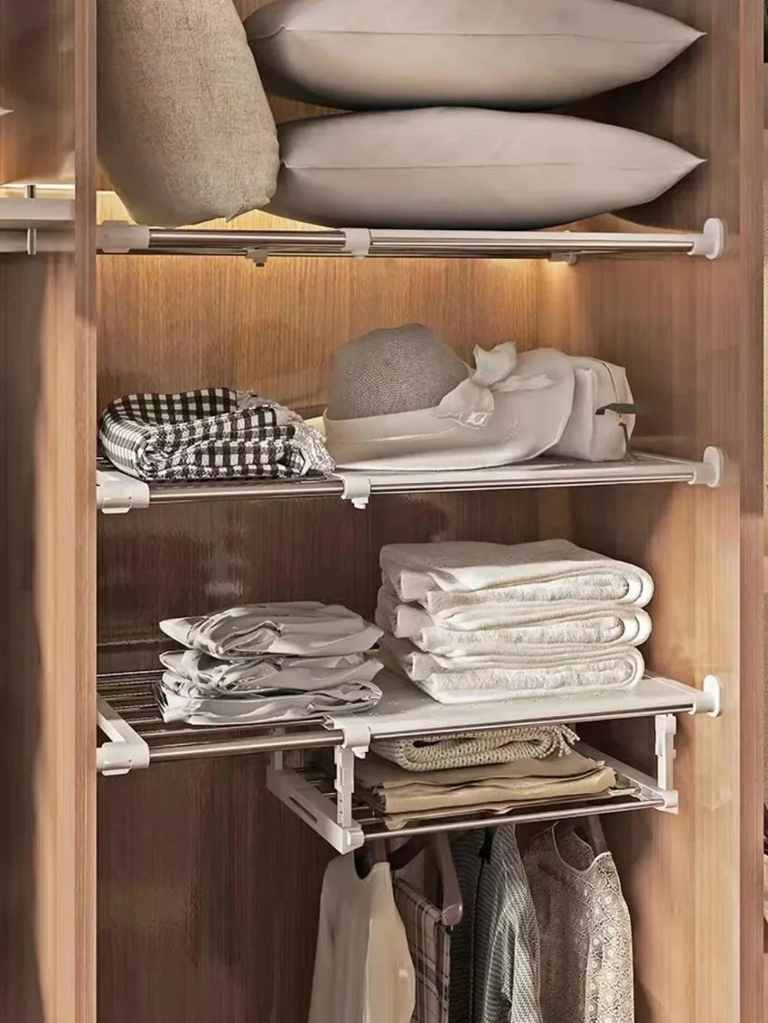 Adjustable Closet Organizer Kitchen