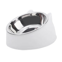 Cat Dog Bowl 15 Degrees Tilted