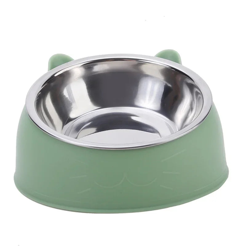 Cat Dog Bowl 15 Degrees Tilted