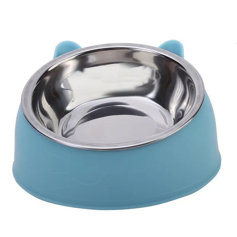 Cat Dog Bowl 15 Degrees Tilted