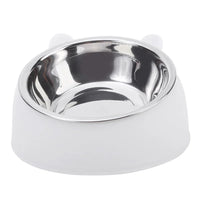 Cat Dog Bowl 15 Degrees Tilted