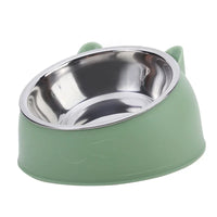 Cat Dog Bowl 15 Degrees Tilted