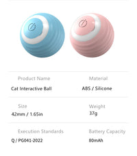 Cat Interactive Ball Smart Pet Cat Toys