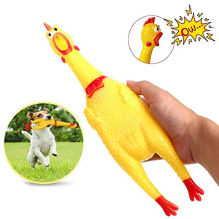 Pets Dog Squeak Toys Screaming Chicken